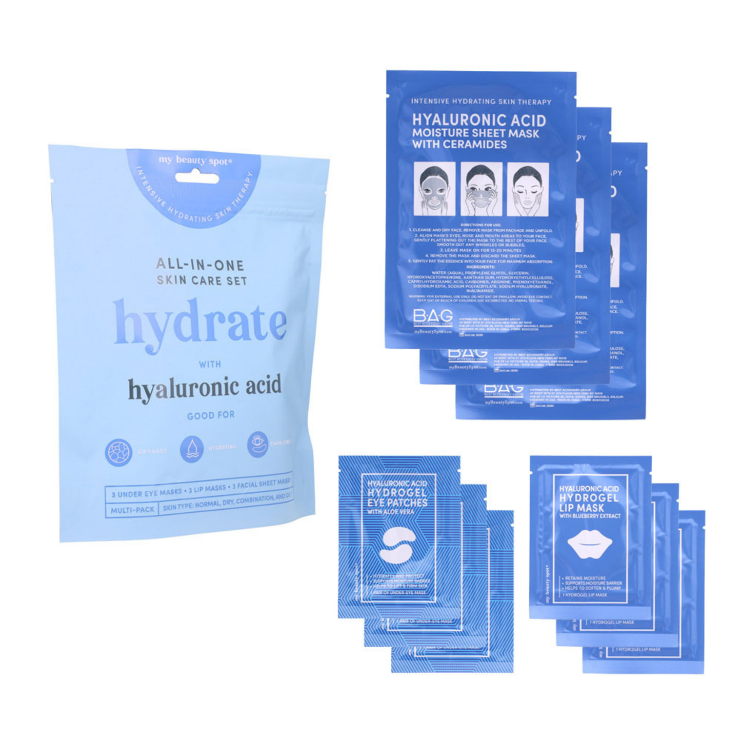 Set Cuidado Facial Hydrate Ácido Hialurónico