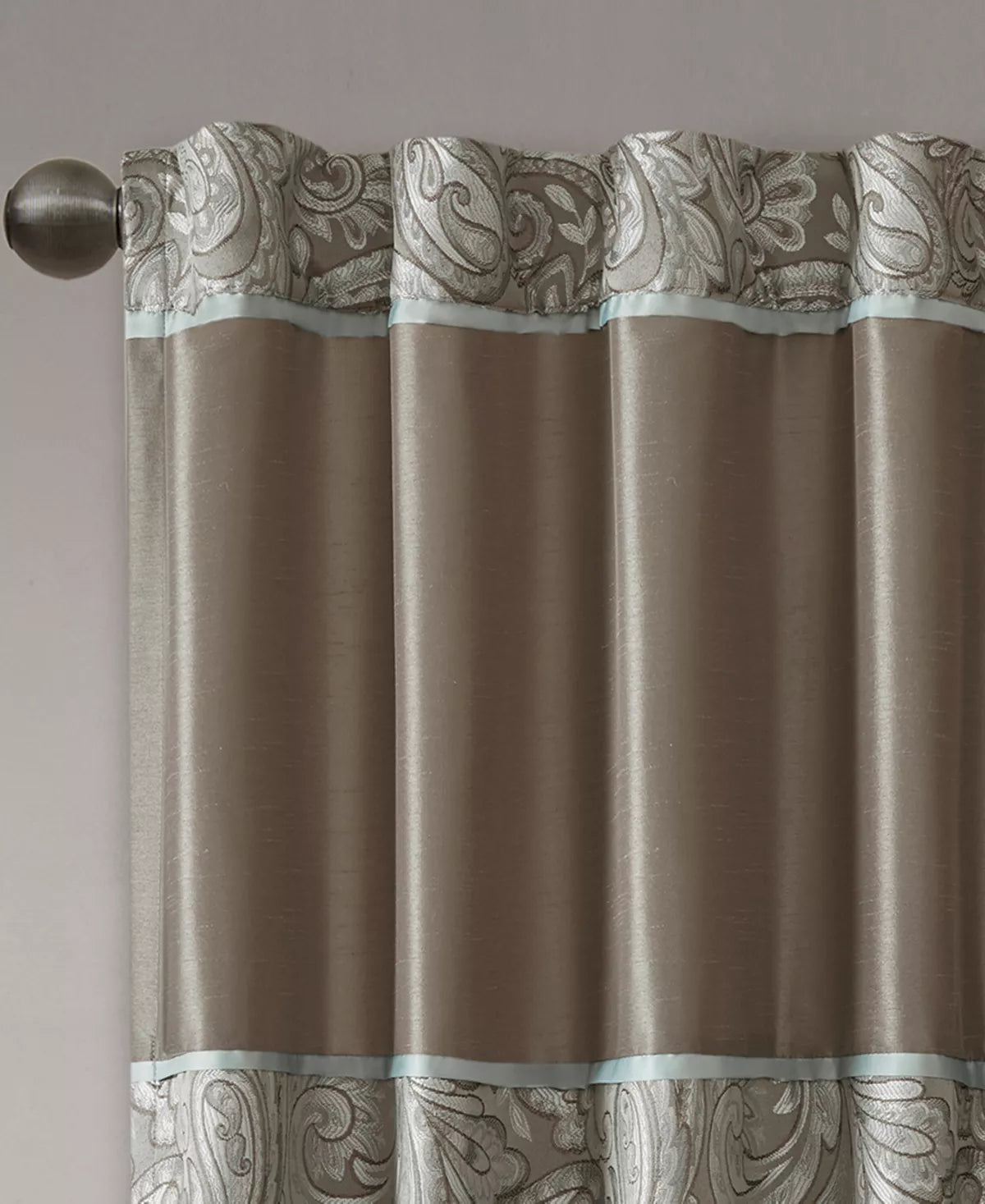 SET DE 2 CORTINAS DE VENTANA MADISON PARK AUBREY PAISLEY 127 cm x 213