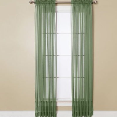 VISILLO DE VENTANA CORONA ANGELICA 149CM X 213CM VERDE MENTA